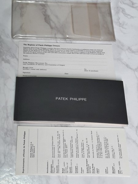 PATEK PHILIPPE : YOU AND YOUR PATEK PHILIPPE 1970'S NAUTILUS 3700 BOOKLETS - RARE