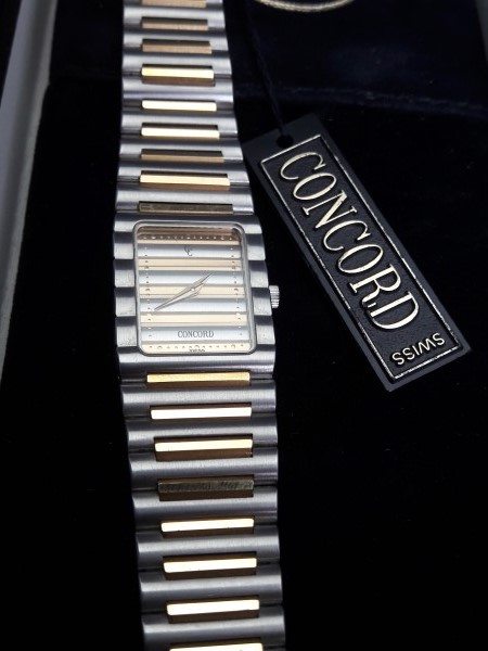 Concord Centurion 18K / Stainless steel Ladies Watch Box Paper - NEW IN BOX