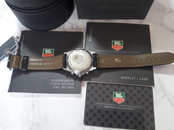 TAG HEUER NOS CK11140 SERIES 2000 PROFESSIONAL 200M CRONOGRAPH MEN'S WATCH - BOX PAPERS