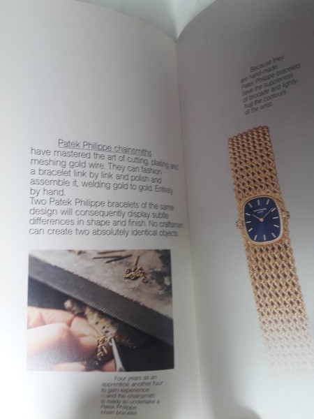 EXTREM RARE 1978 PATEK PHILIPPE CATALOG BOOKLET BROCHURE NAUTILUS 3700/1
