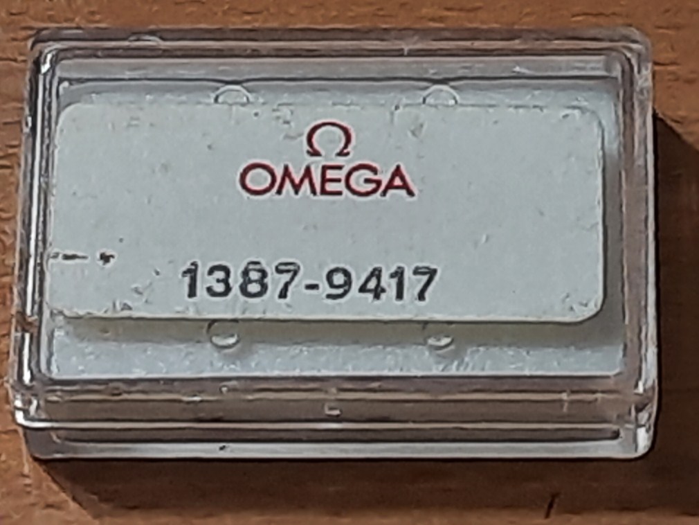NOS Omega quartz cal 1387 watch coil part number # 9417