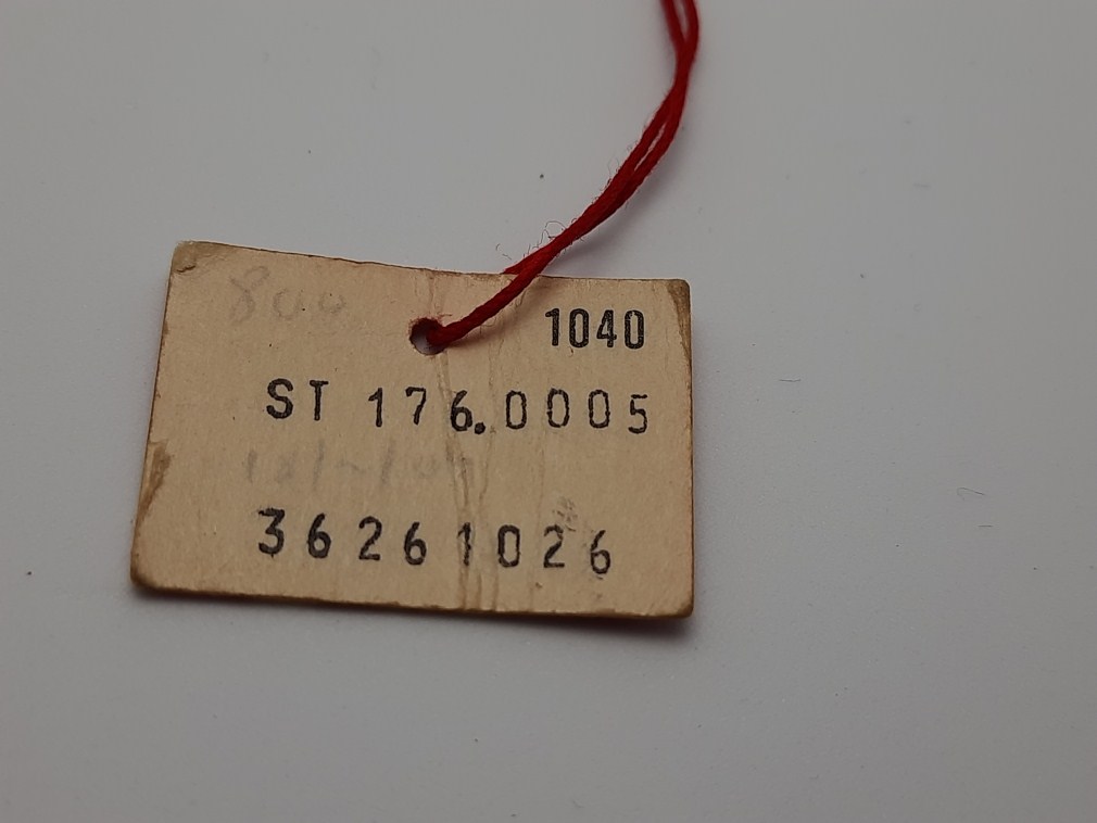 Extremely rare 1970's OMEGA Hang Tag for Seamater Chronograph 