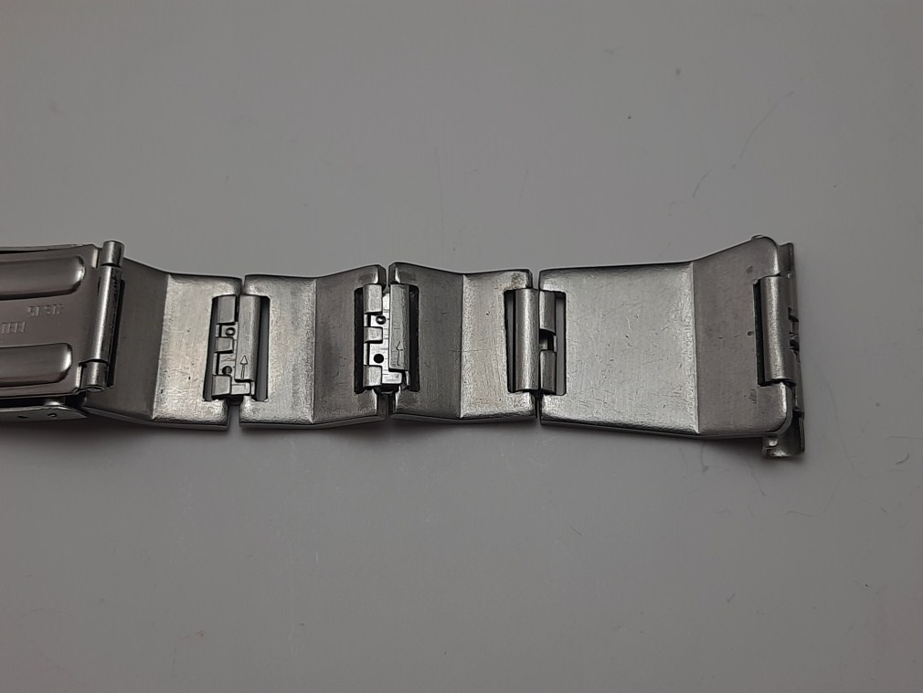 RARE NOS 1970's MARUMAN Japan Made 22MM S.Steel Bracelet Heuer Zenith Longines
