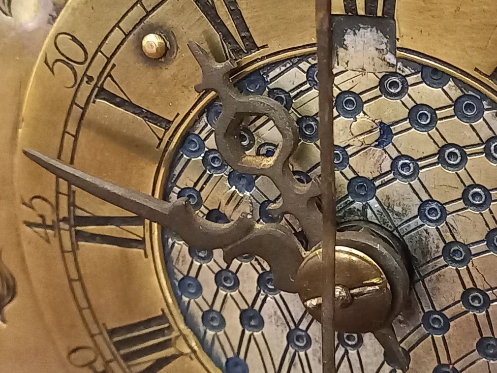 IMPERIAL VERGE ESCAPEMENT CLOCK FROM THE NAPOLEONIC OFFICE IN THE ROYAL COURT 1804