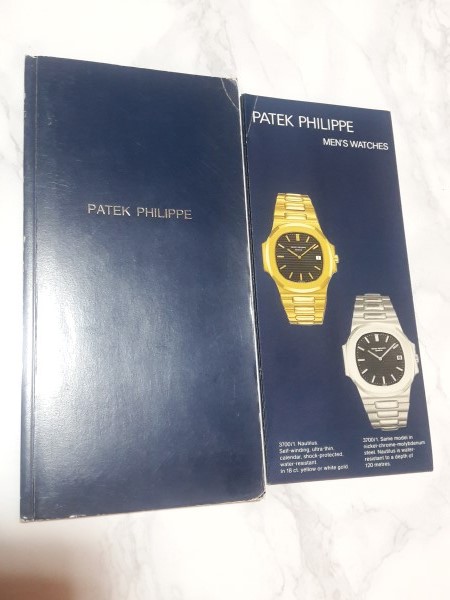 EXTREM RARE 1978 PATEK PHILIPPE CATALOG BOOKLET BROCHURE NAUTILUS 3700/1