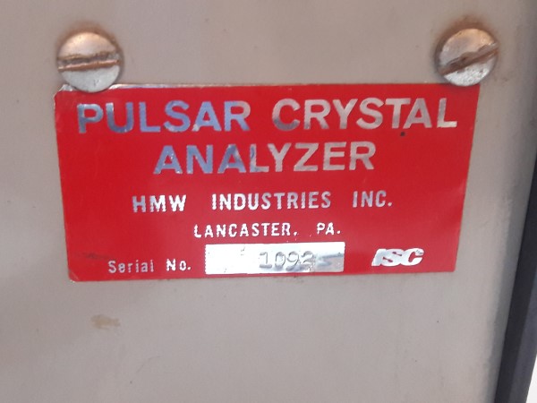 PULSAR : Extremely Rare 1970's PULSAR ANALYZER P32-01 