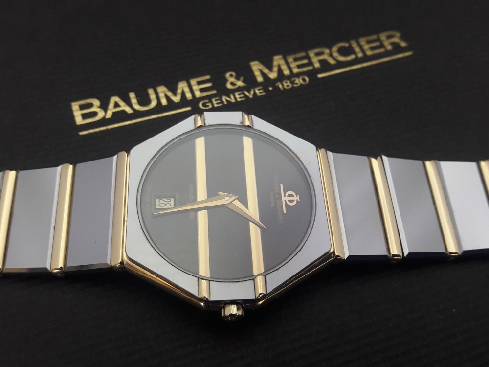Baume & Mercier Avant-Garde 18kt And Tungsten 5138.038 - Pre-Owned Mens Watches 