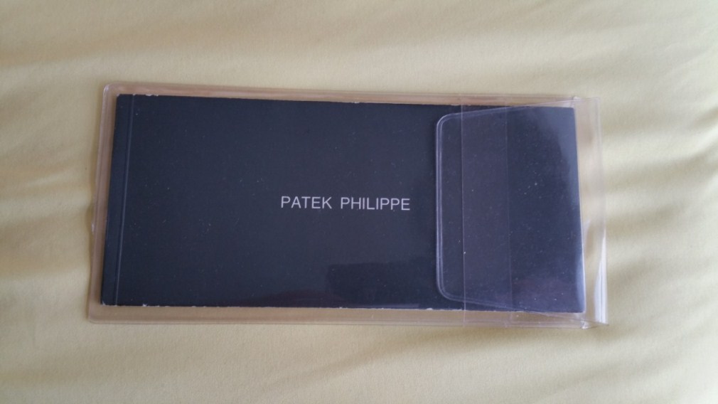 YOU AND YOUR PATEK PHILIPPE 1970'S NAUTILUS 3700 BOOKLET - RARE