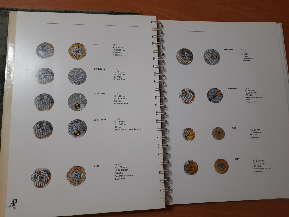 AUDEMARS PIGUET Catalogue general 1993-94 collection with price list - Hard to Find