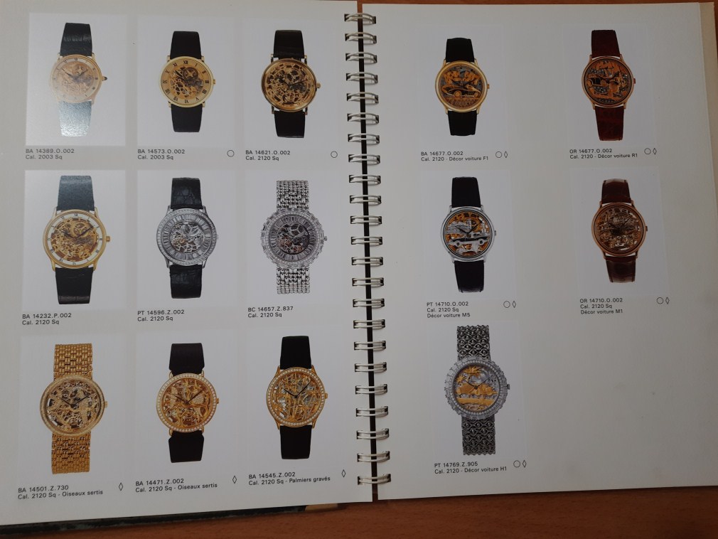 AUDEMARS PIGUET Catalogue general 1993-94 collection with price list - Hard to Find