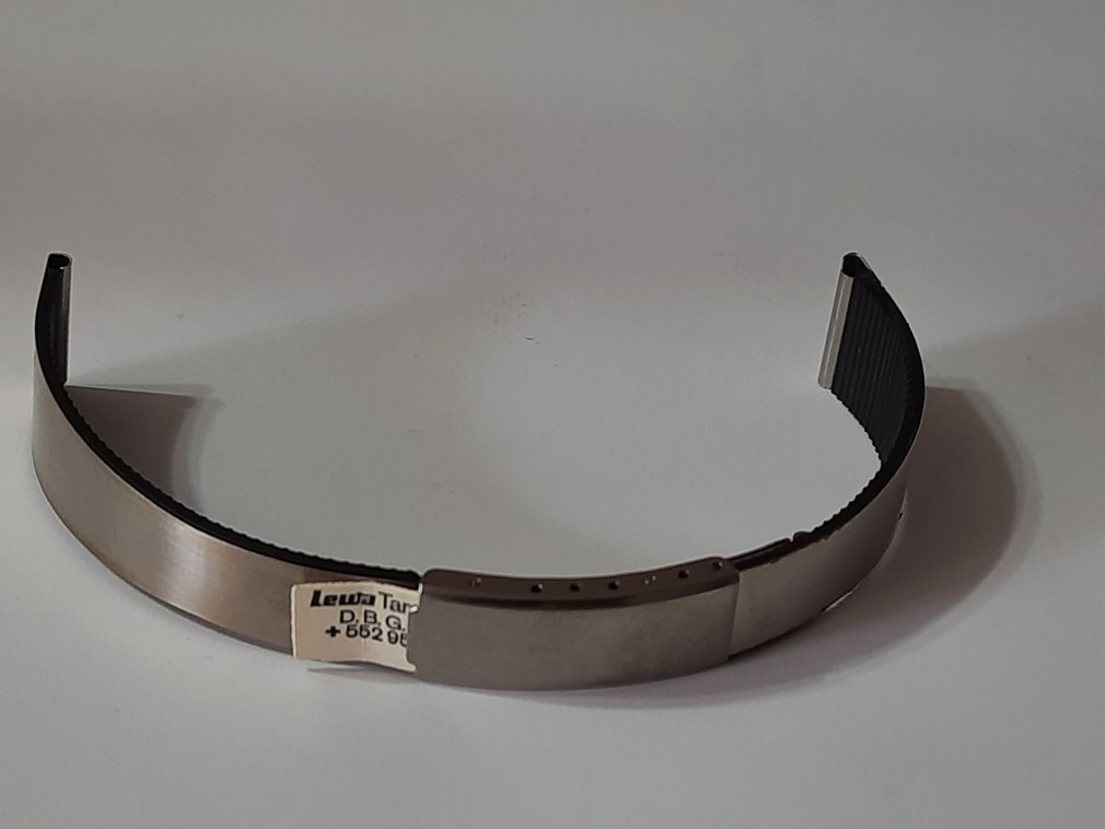 Rare NOS 1970-80's 16mm Lewa D.B.G.M Ladies German Made S.Steel / Rubber Bracelet