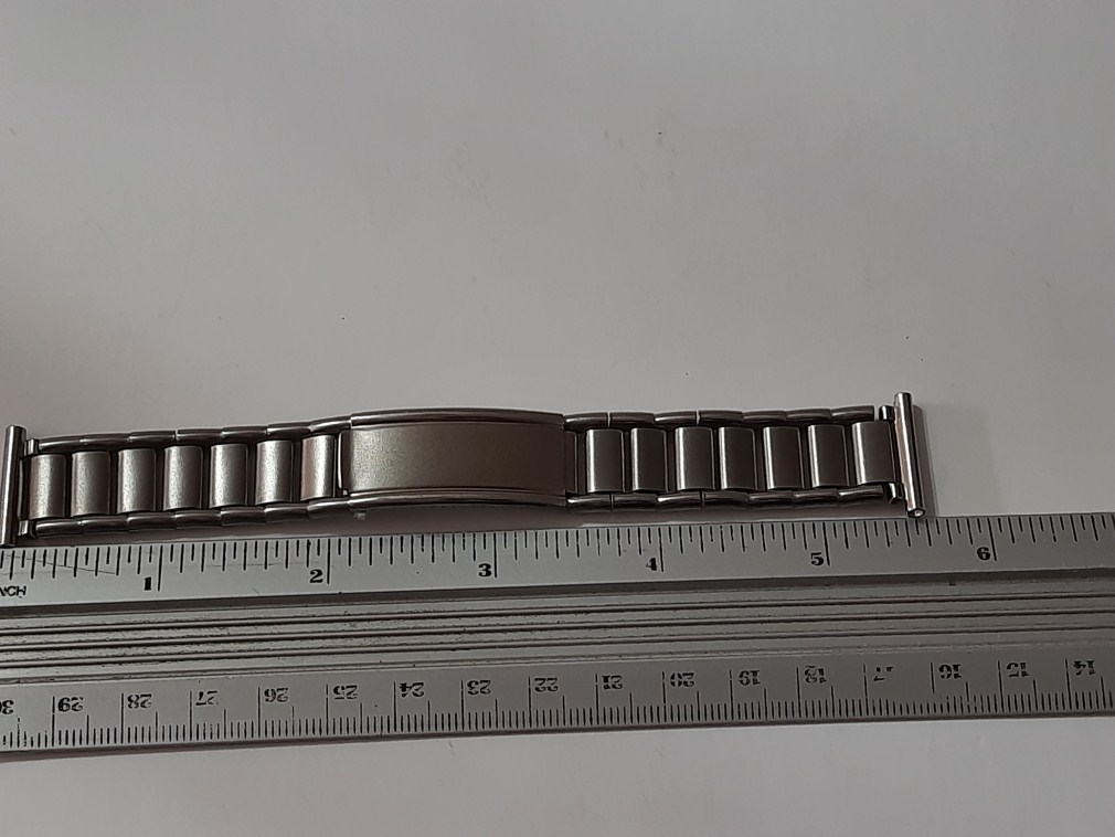 EXTREMELY RARE NOS 20MM HENRY & CIE SWISS MADE S.STEEL BRACELET