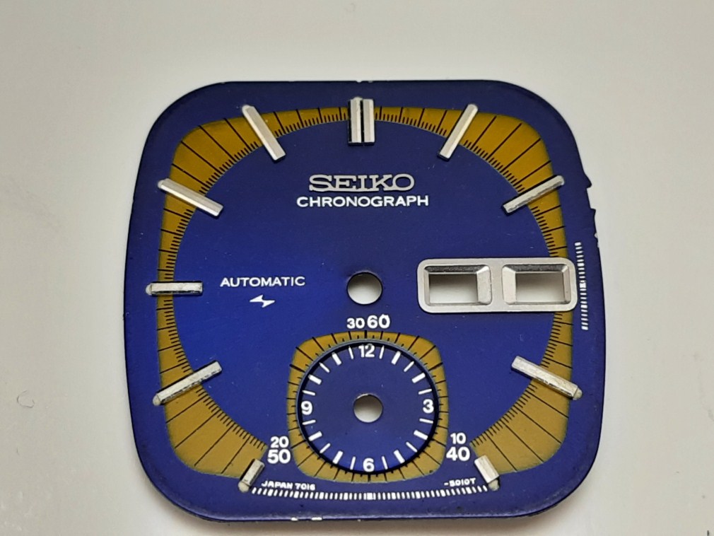 SEIKO 7016-5010 DIAL ORIGINAL CONDITION - USED